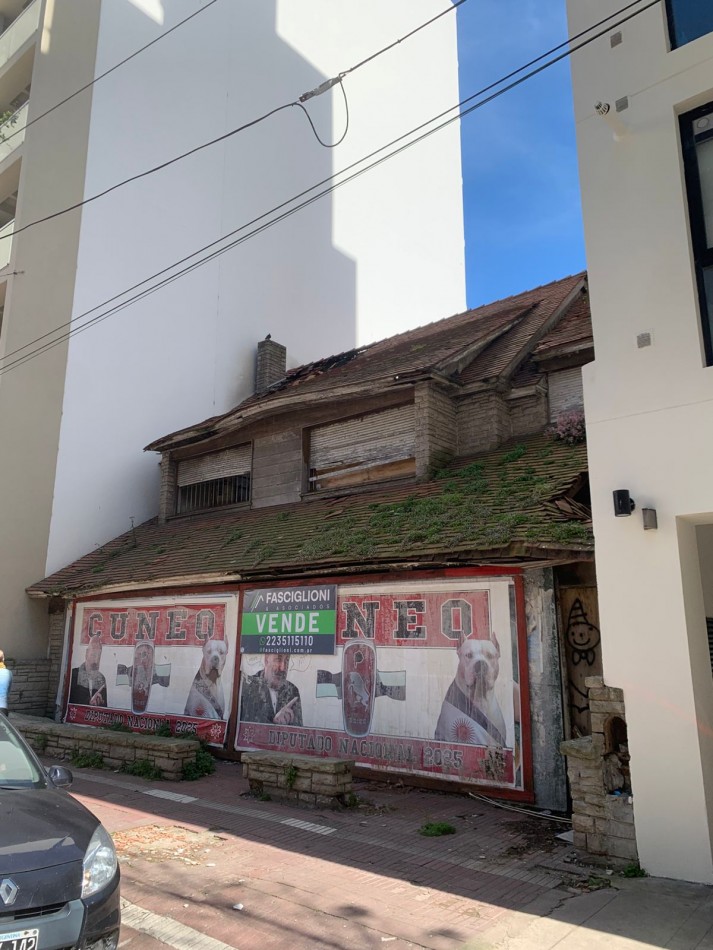 Lote apto desarrollo con propiedad a demoler