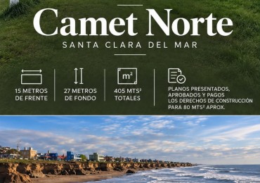 Lote en Camet Norte
